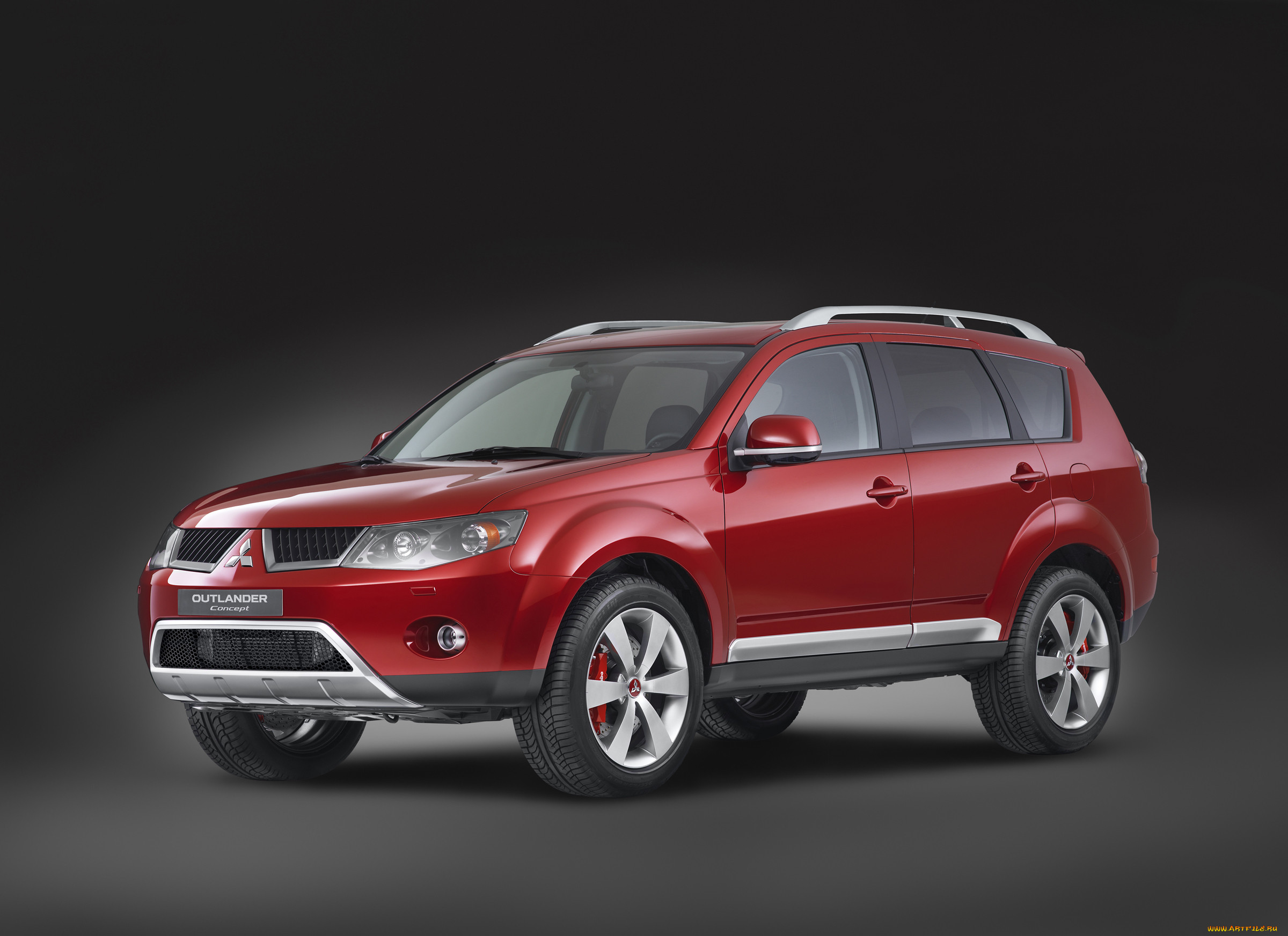 , mitsubishi, outlander, concept